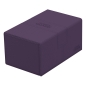 Preview: Ultimate Guard Twin Flip`n`Tray 160+ XenoSkin Monocolor Violett